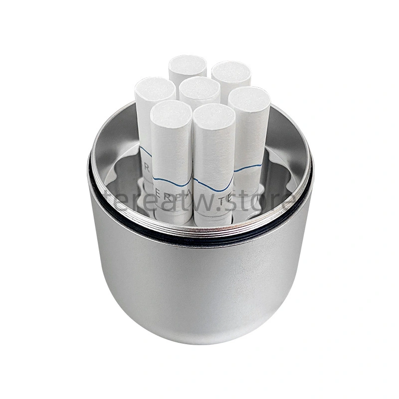 🛡️ IQOS TEREA 專用鋁合金煙彈收納盒|20支裝|防潮防壓便攜設計 2 IQOS TEREA 專用鋁合金煙彈盒迷你隨身攜帶