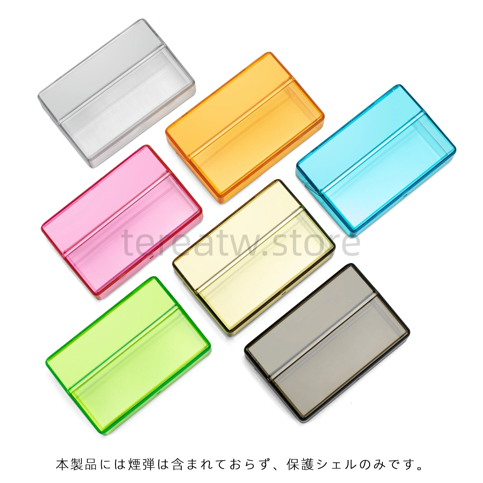 IQOS ILUMA TEREA 專用:20支裝防潮防壓透明煙盒|多色選擇 1 iqos iluma 透明煙盒