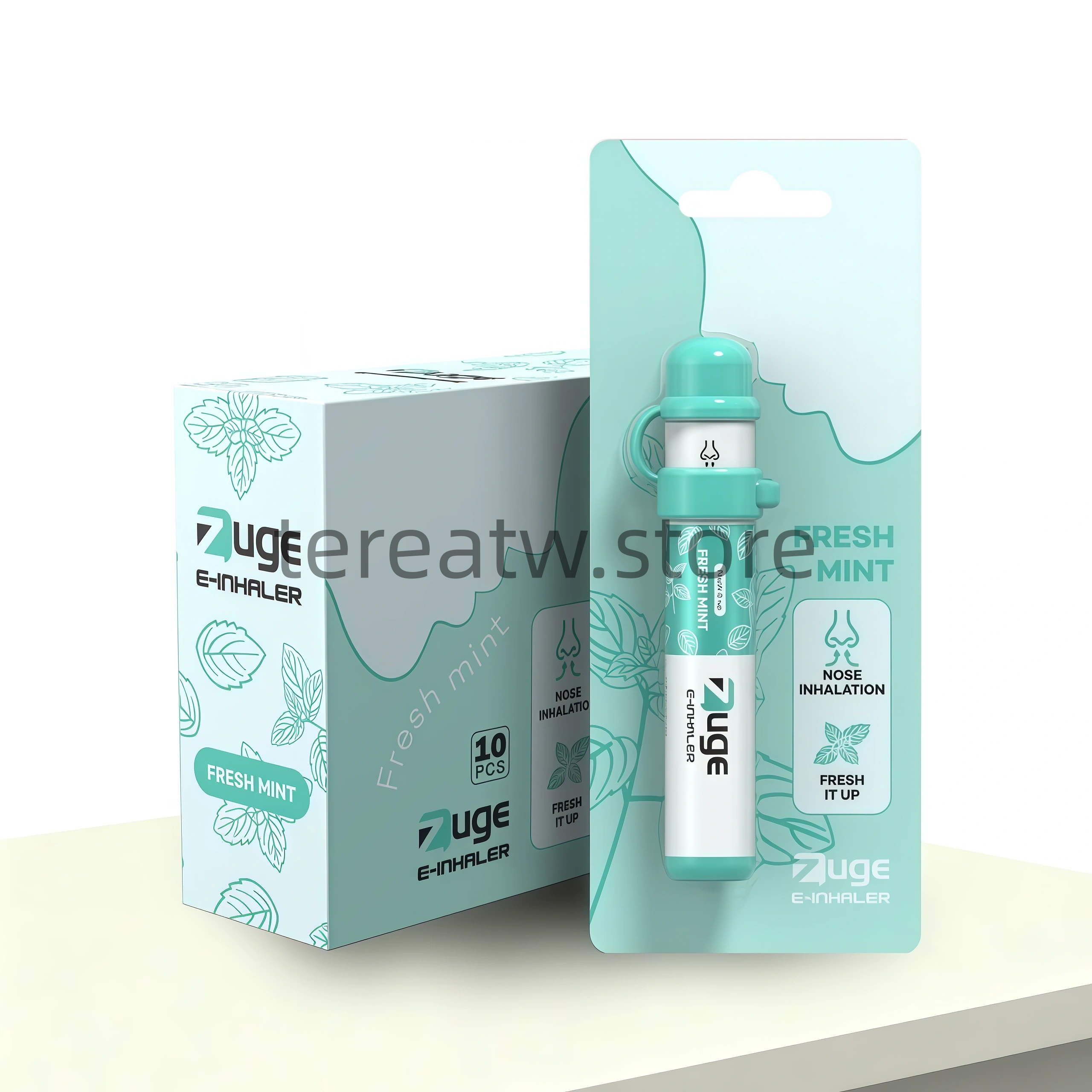 ZUGE 果味戒煙棒 E-INHALER:清涼薄荷精油替煙神器 2 ZUGE E INHALER 天然植物吸棒