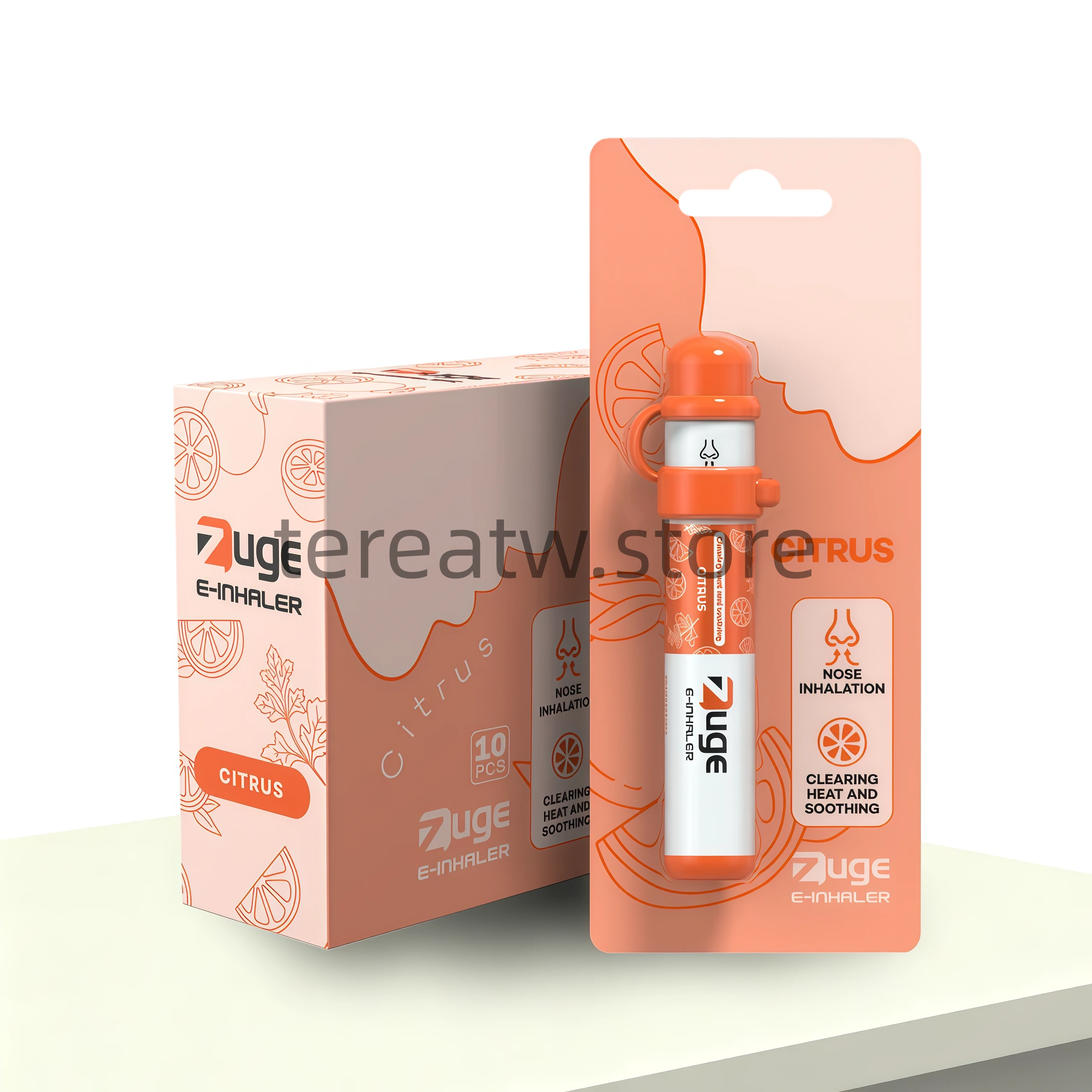 ZUGE 果味戒煙棒 E-INHALER:清涼薄荷精油替煙神器 3 ZUGE E INHALER 吸棒